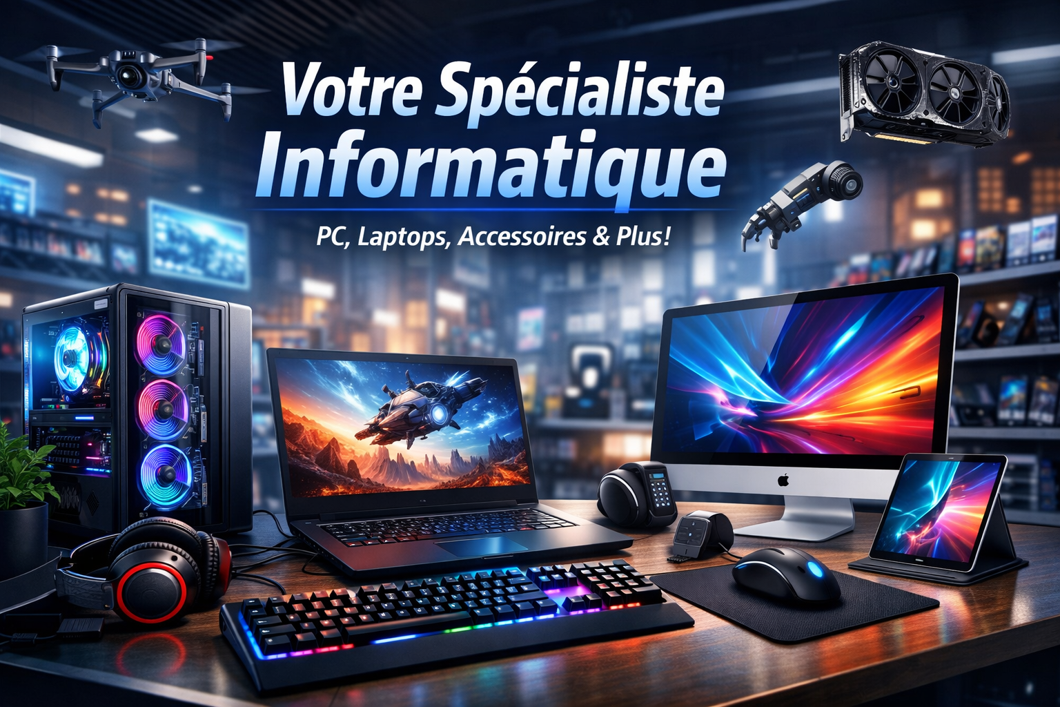 Boutique Mairet Tech — sélection produits